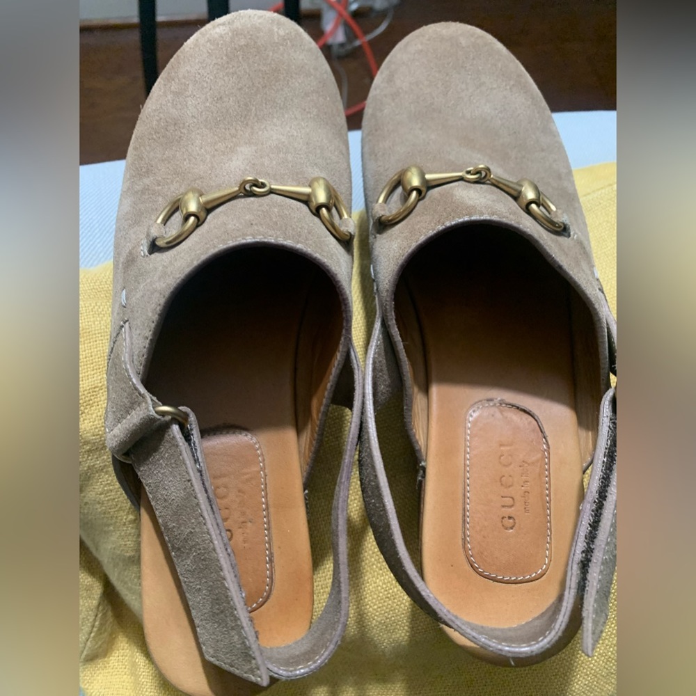 Gucci Amstel Clogs 38.5